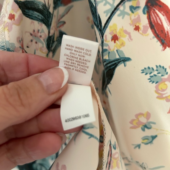 Women's LC Lauren Conrad Floral Lightweight Bomber Jacket Open Cardigan Size S - Picture 11 of 12